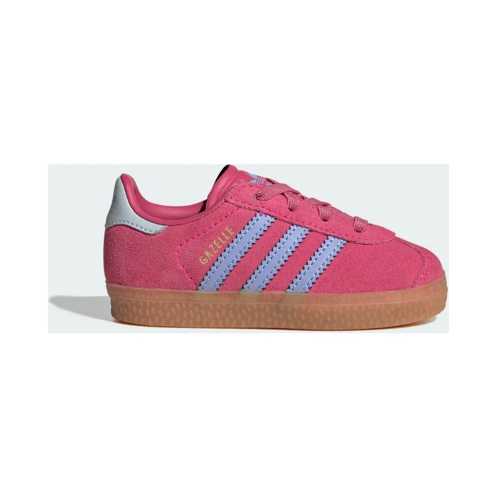 Adidas Gazelle Comfort Closure with Elastische Veters Kids Shock Pink / Blue Spark / Halo Blue (JR5938)