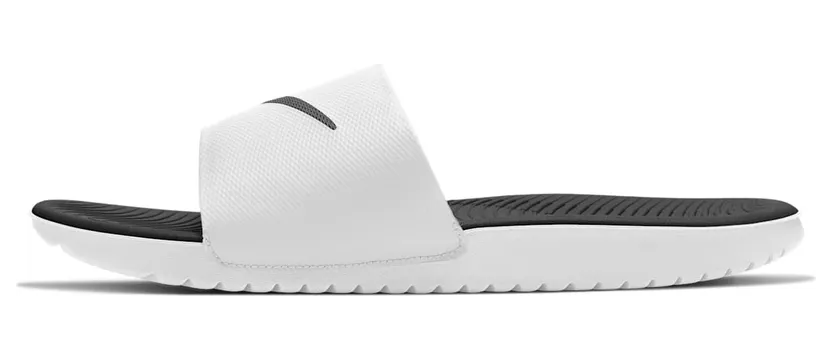 Nike Kawa Slide White Black