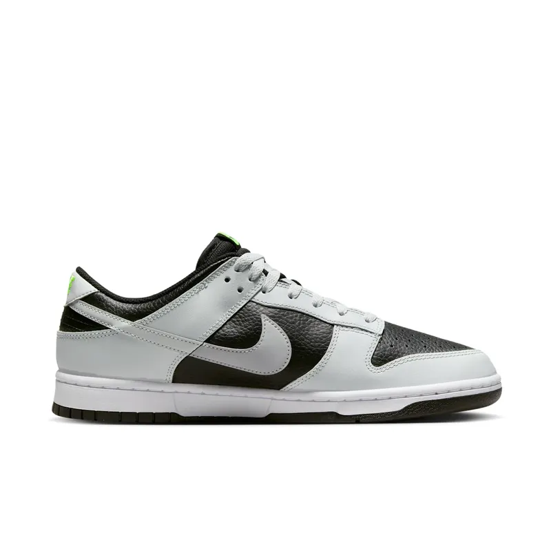 Nike Dunk Low “Grey Panda Volt” (FD9756-001)