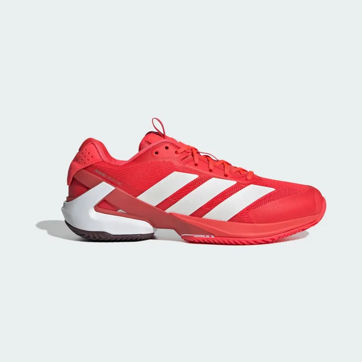 Adidas Adizero Ubersonic 5 Clay Tennisschoenen Lucid Red / Zero Metalic / Aurora Ruby (JH9014)