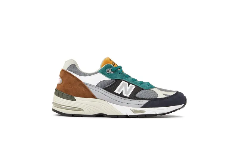 New Balance New Balance Grey/Black/Green/Pink (M991SED)
