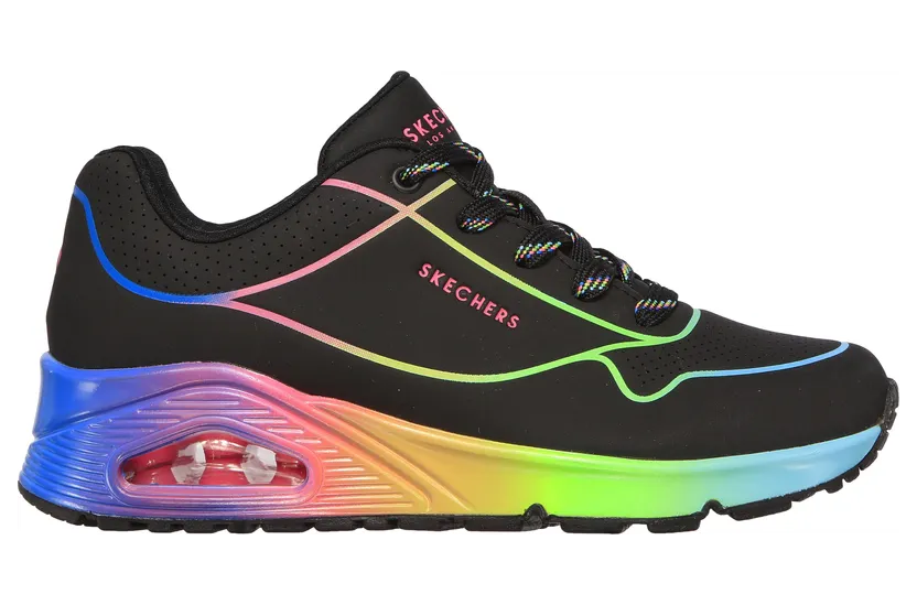 Skechers UNO “Pop of Sunshine” (155148BKMT)