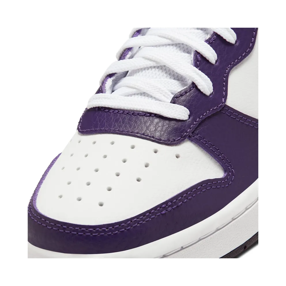 Nike Court Borough Mid 2 White Eggplant Royal Pulse (CD7782-106)