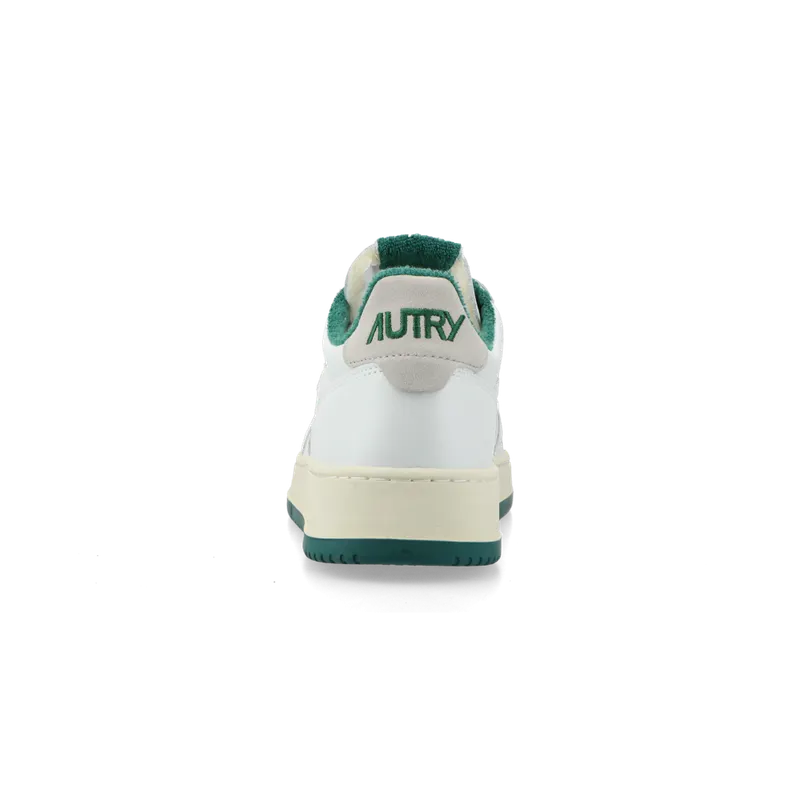Autry Medalist Low (White / Green) – AULMVS06