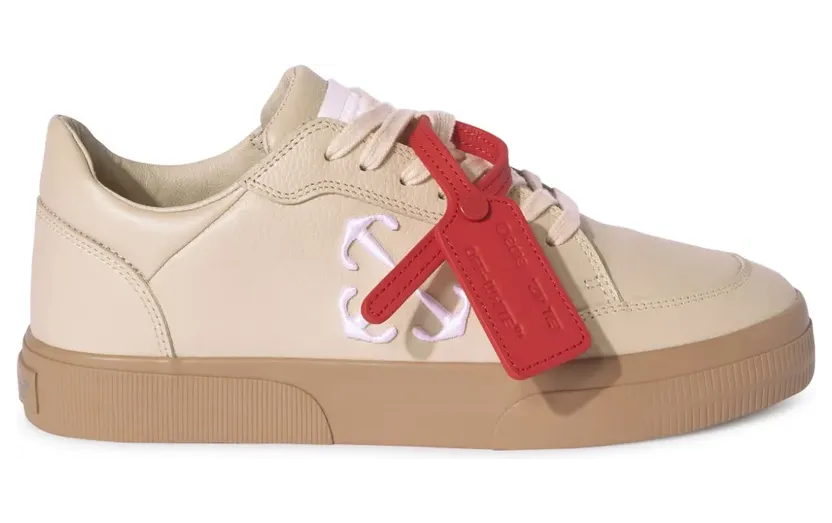 Off-White New Low Vulcanized sneakers – Beige (OWIA288F24LEA0016101)