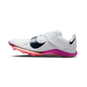 Nike Long Jump Elite “White / Bright Crimson / Obsidian” (FZ9326-101)