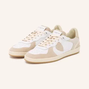Philippe Model Paris Pgal leren sneakers met vlakken – Beige (PGLDVP04)