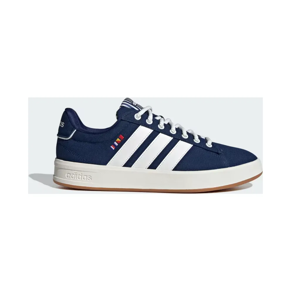 adidas Grand Court 3.0 “Dark Blue / Core White / Gum” (KI3272)