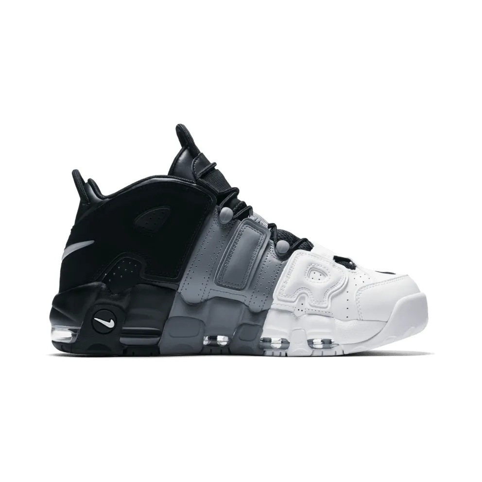 Nike Air More Uptempo Tri-Color Black/Black-Cool Grey-White (921948-002)