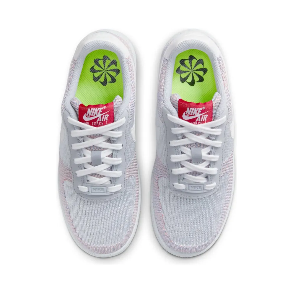 Nike Air Force 1 Crater Flyknit GS “Wolf Grey” (DH3375-002)