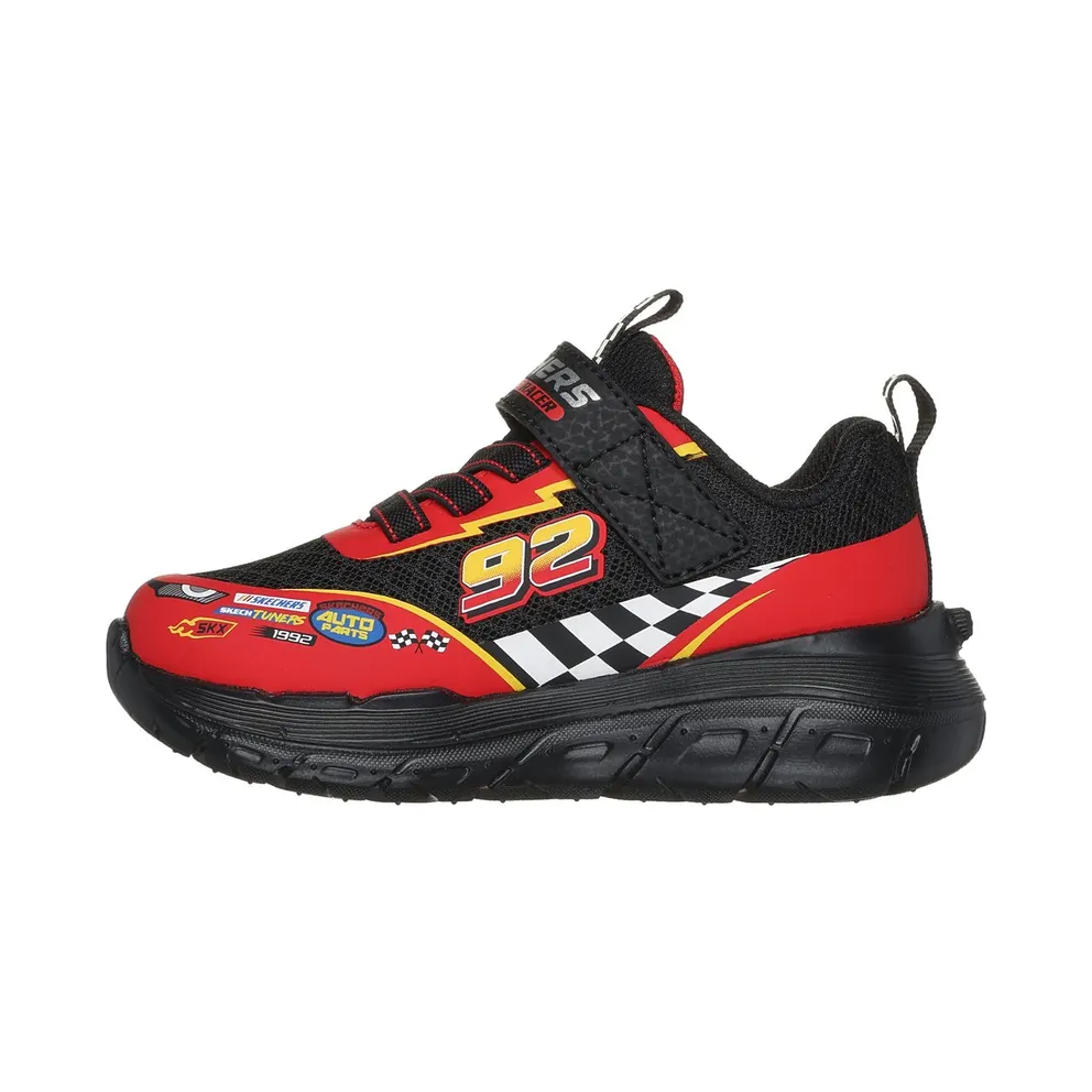 Skechers Skech Tracks Sneaker Black/Red