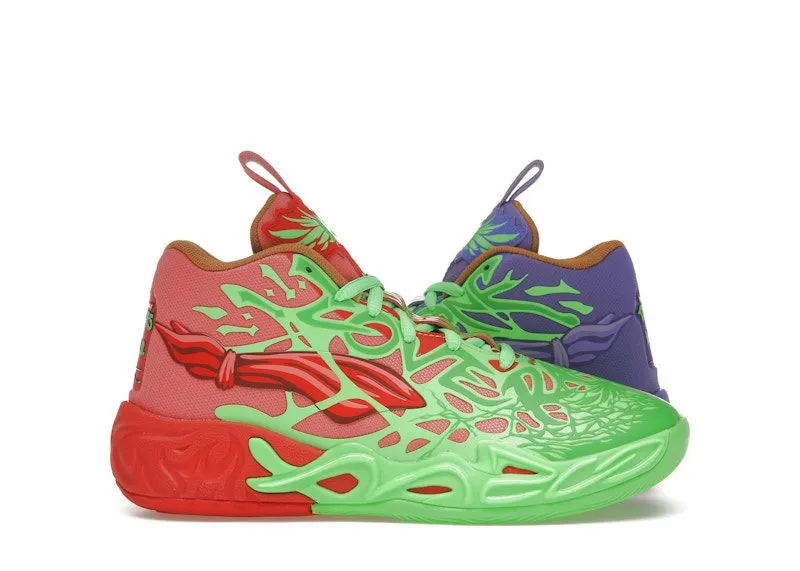 Puma LaMelo Ball MB.04 Teenage Mutant Ninja Turtles Raphael and Donatello (312056-01)