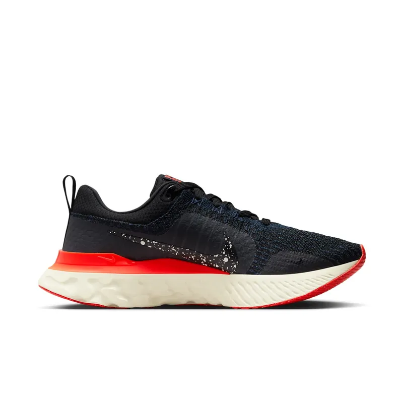 Nike React Infinity Run Obsidian Bright Crimson (DZ3014-002)