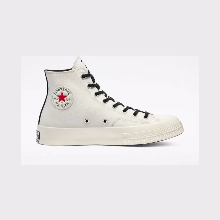Converse Converse x Keith Haring Chuck 70 High Top Egret/zwart/rood (171858C)