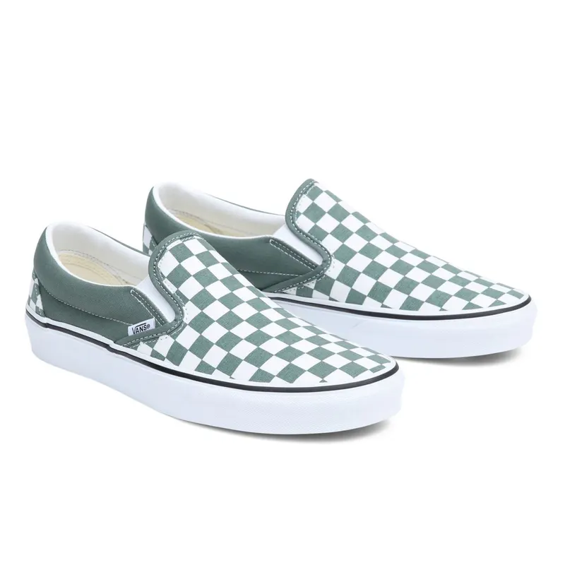 VANS Color Theory Classic Slip-on Shoes White (VN0A5JMHYQW)