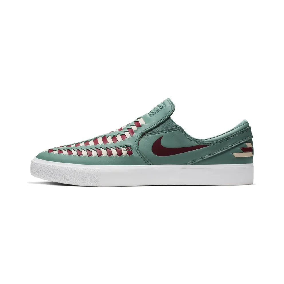 Nike SB Zoom Stefan Janoski Slip RM Crafted Woven Bicoastal Bicoastal/Desert Sand-Team Red-Team Red (AR4883-300)