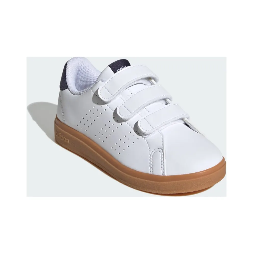 Adidas Advantage Base 2.0 Kids Cloud White / Shadow Navy / Gum (JI4194)