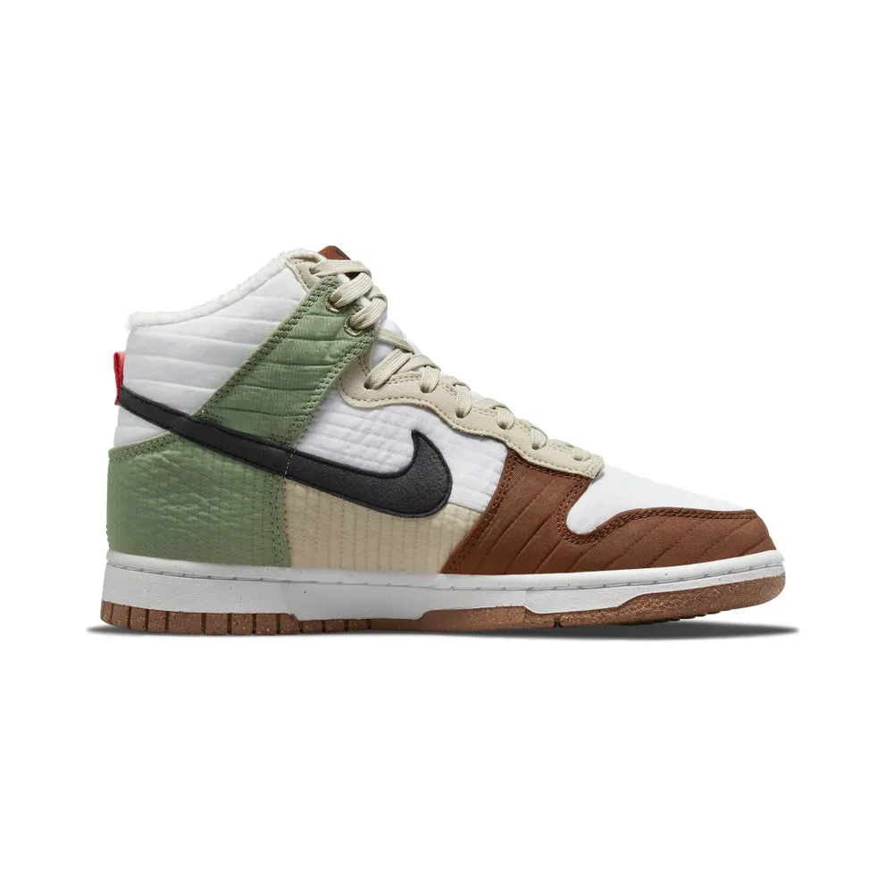 Nike Dunk High Toasty – “Summit White / Black / Oil Green / Rattan” (DN9909-100)