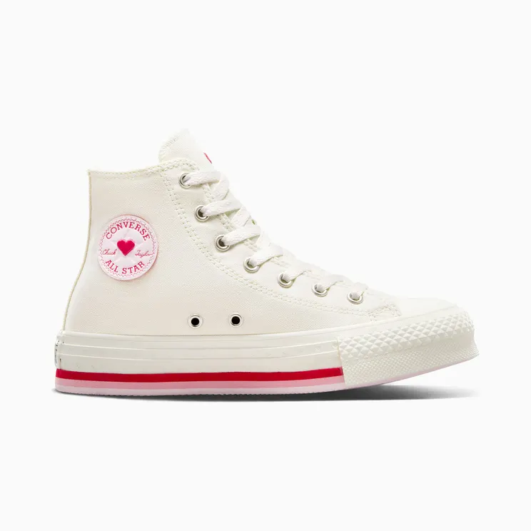 Converse Chuck Taylor All Star Lift Valentine’s Day Platform Vintage White/Red (A10716C)