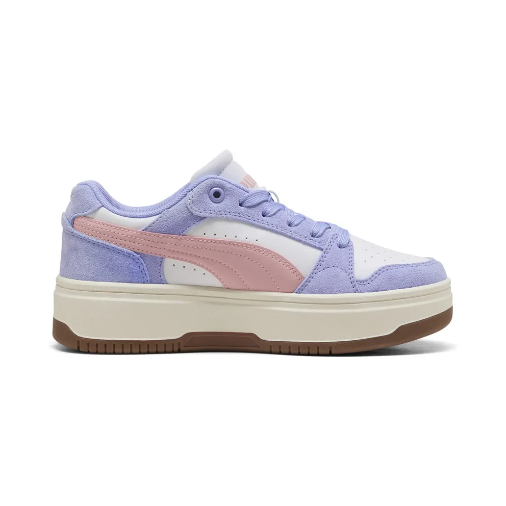 Puma Rebound Femme Low Suede “Intense Lavender / Rosy Outlook / Puma White” (402593_09)