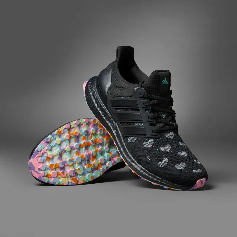 adidas Valentine’s Day Ultraboost 1.0 Core Black / Core Black / Blue Dawn (HQ6174)