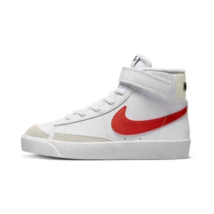 Nike Blazer Mid 77 “White / Coconut Milk / Picante Red” (DA4087-110)