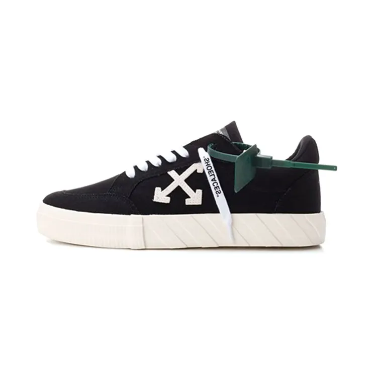 OFF-WHITE Vulc Low Black White (OMIA085C99FAB0021001)