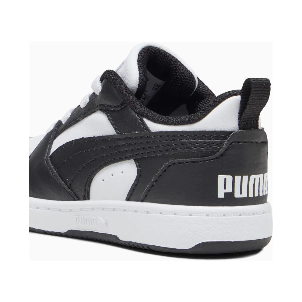 Puma Rebound V6 Lo White/Black (393835-01)