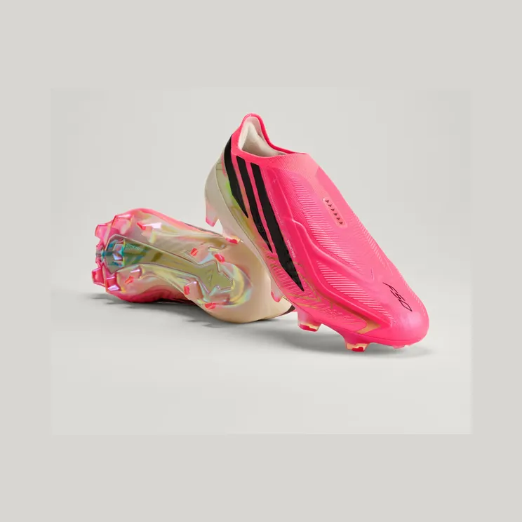 adidas F50 Hyperfast Elite Laceless Firm Ground Football Boots “Solar Turbo / Core Black / Gold Metallic” (KJ6080)
