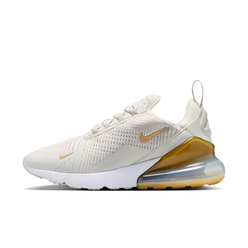 Nike Air Max 270 Light Bone/White/Metallic Gold (HJ3222-006)