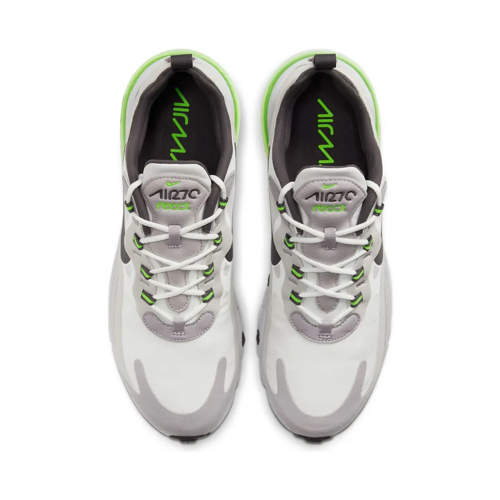 Nike Air Max 270 React Vast Grey Summit White/Vast Grey/Silver Lilac (CI3866-100)