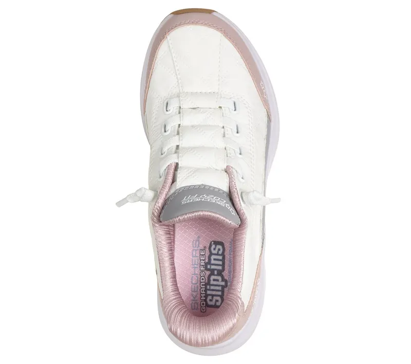 Skechers Slip-ins: Contour Foam – Cozy Fit Sneaker White/Lavendel