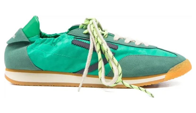 Puraai Sneakers mit Kontrasteinsätzen – Grün (PU602P004)