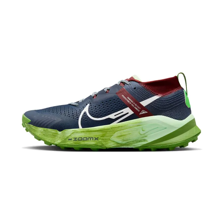 Nike ZoomX Zegama “Thunder Blue / Chlorophyll / Dark Team Red / Summit White” (DH0623-403)