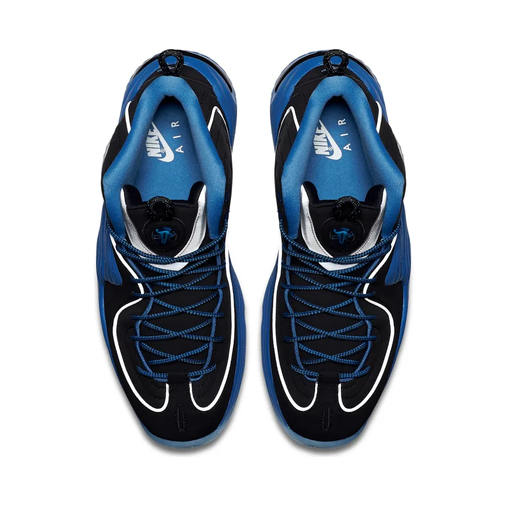 Nike Air Penny II Varsity Royal Black/Varsity Blue-Metallic Silver (333886-005)