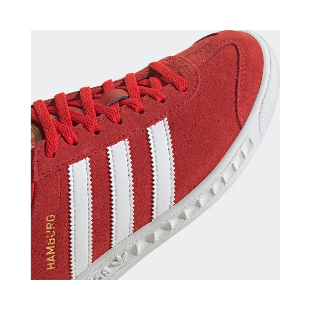 adidas Hamburg Vivid Red / Cloud White / Gold Metallic (GX3172)