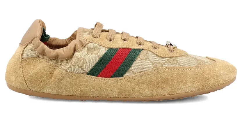 Gucci Shift GG sneakers – Beige (857963AAF10)