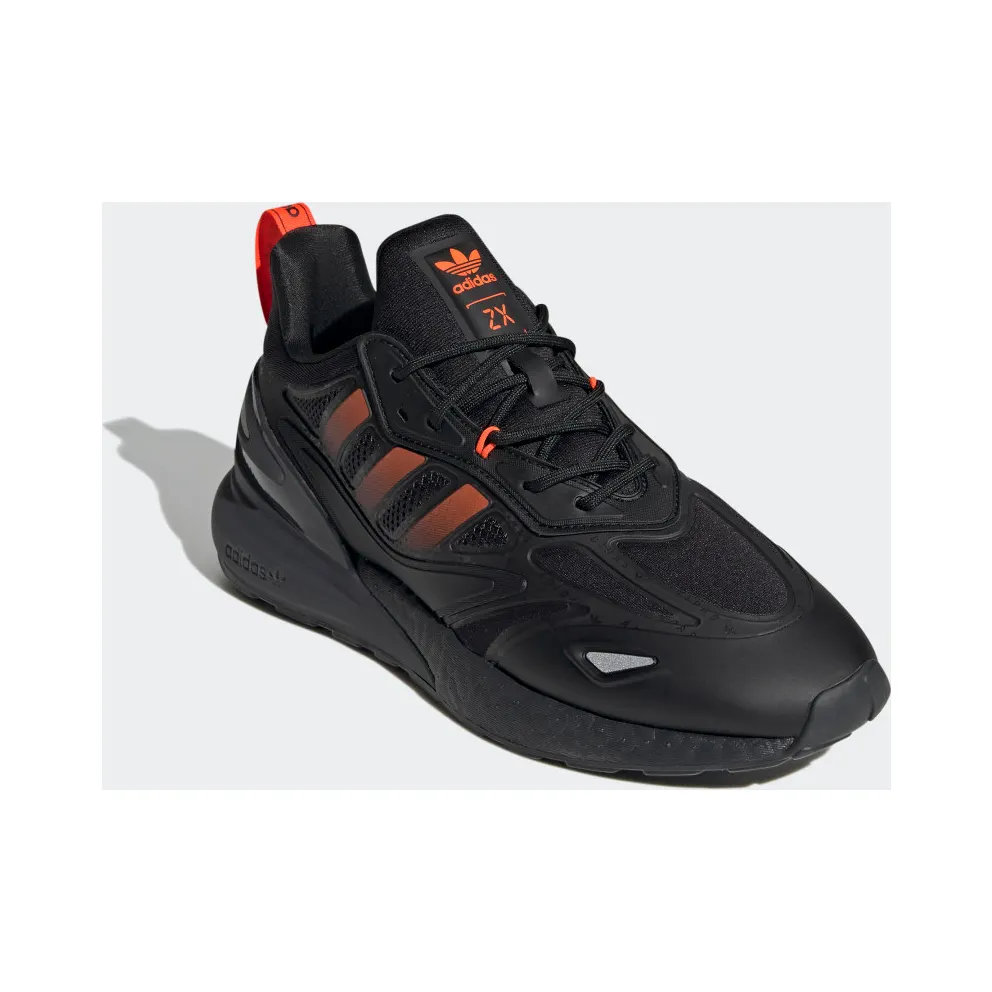 adidas ZX 2K Boost 2.0 Core Black / Solar Red / Carbon (GZ9087)