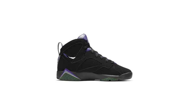 Jordan 7 Retro Ray Allen Bucks (GS) Black/Field Purple-Fir-Dark Steel Grey (304774-053)