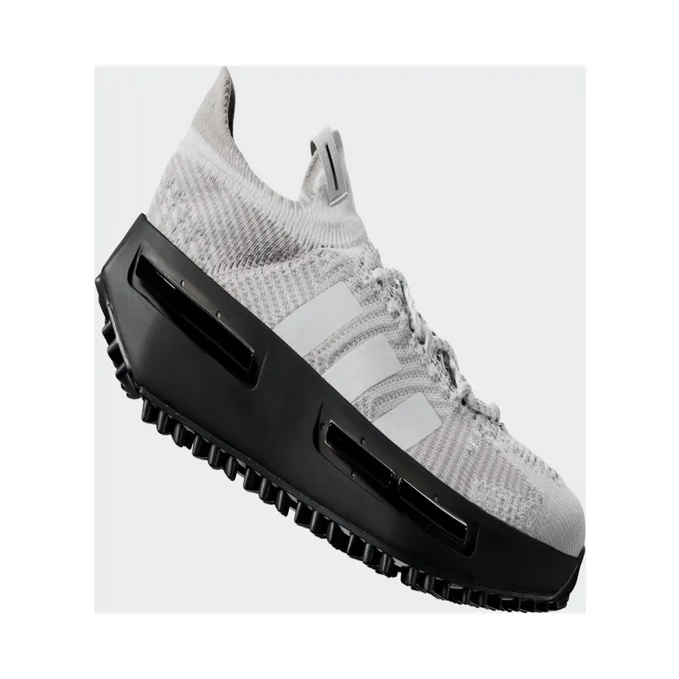 Adidas NMD_S1 Cloud White / Core Black / Silver Metallic (ID0361)
