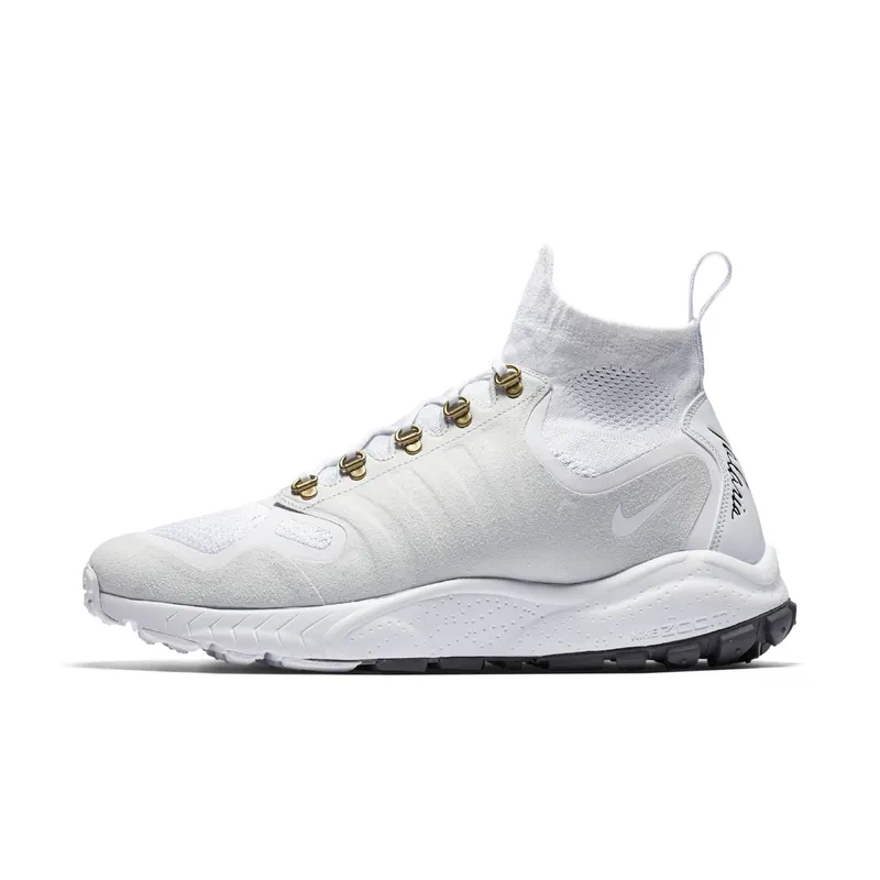 Nike Air Talaria Flyknit Mid White Pure Platinum White/White-Pure Platinum (856957-100)