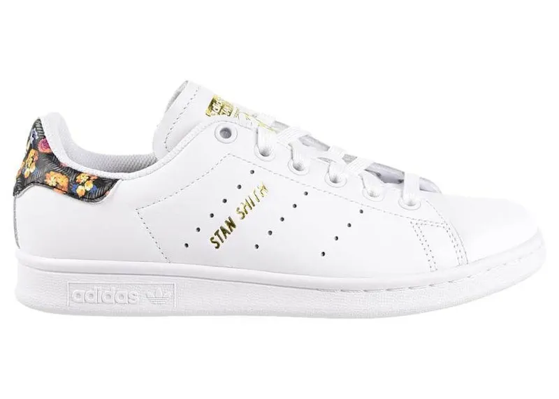 adidas Stan Smith White Gold Floral (EF1481)