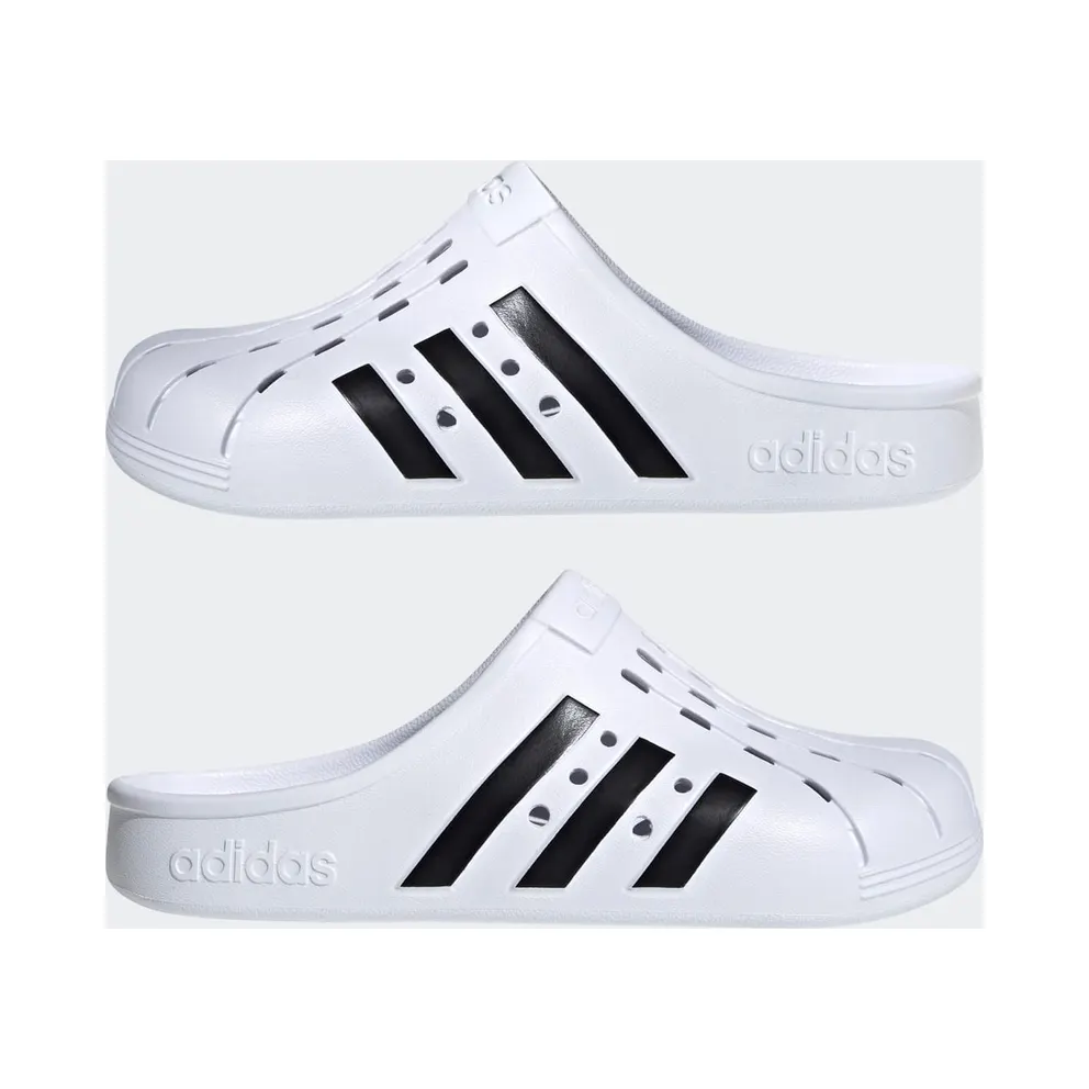 adidas Adilette Clog White Black Cloud White/Core Black/Cloud White (FY8970)