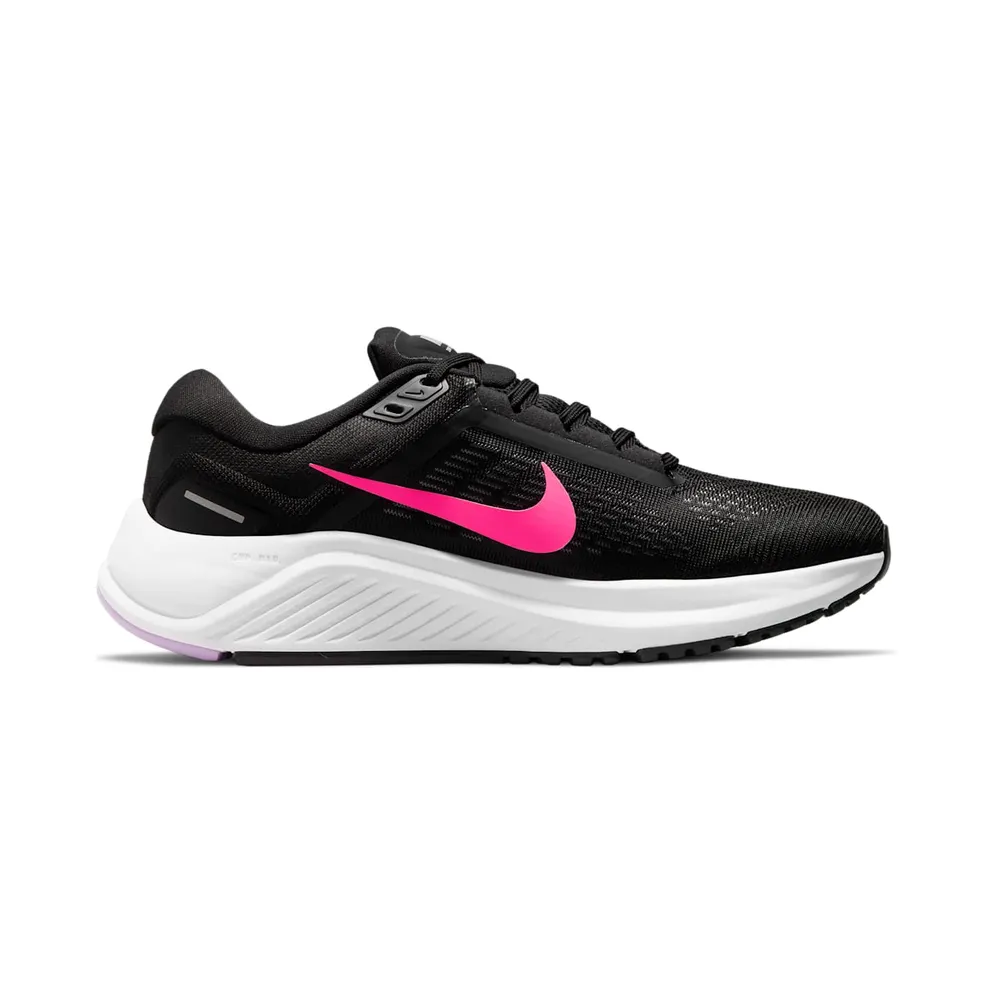 Nike Air Zoom Structure 24 (straat) “Black / Anthracite / Lilac / Hyper Pink” (DA8570-002)
