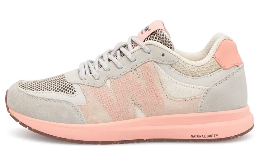 Woden sneaker Light Grey / Pastelroze (N000770-008)