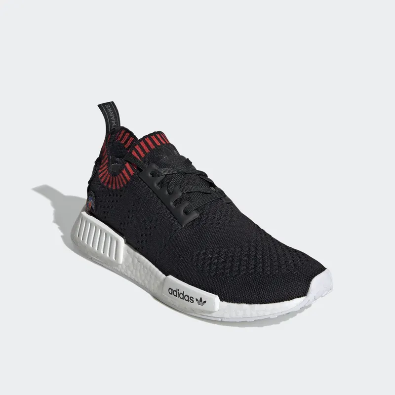 adidas NMD R1 Primeknit Dragon Patch Core Black/Core Black/Red (EH2238)