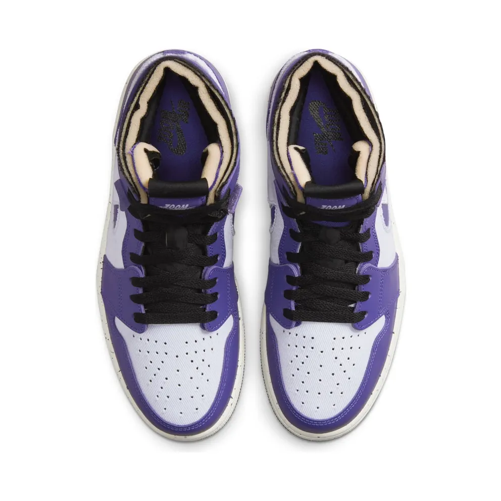 Jordan 1 High Zoom Air CMFT Crater Purple – “White / Crater Purple / Black” (CT0978-501)