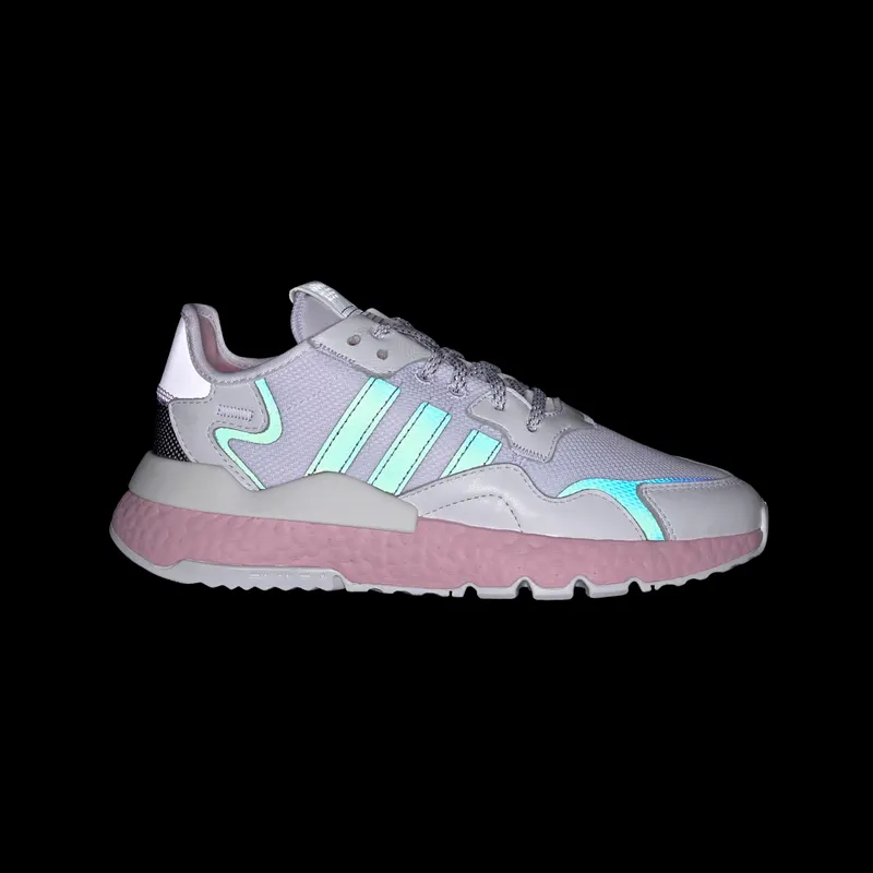 adidas Nite Jogger Cloud White True Pink (W) Cloud White/True Pink/Core Black (EG7942)