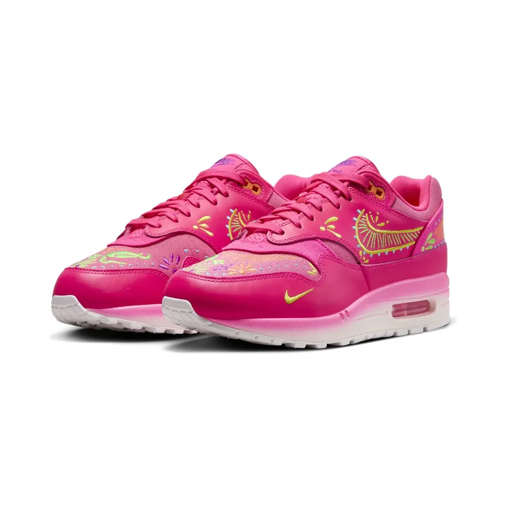 Nike Air Max 1 Premium Hyper Pink/Opti Yellow/Green Strike/Sail (FQ8172-645)