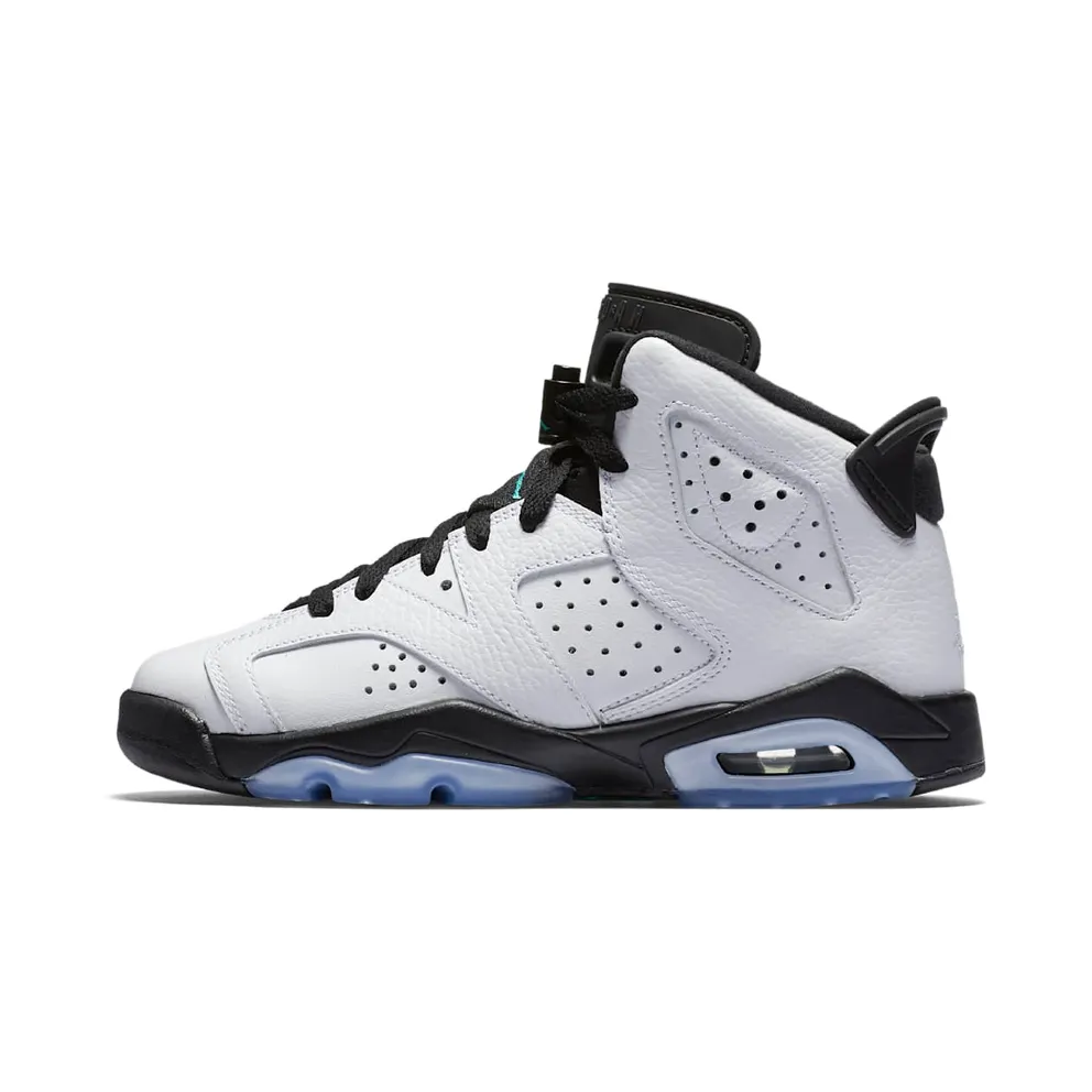Jordan 6 Retro White Jade Black (GS)